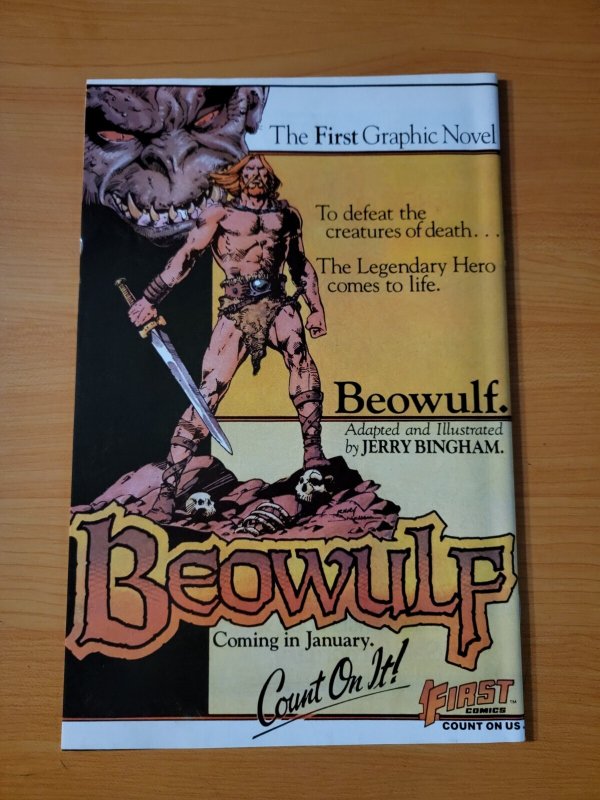 American Flagg! #8 ~ NEAR MINT NM ~ 1984 First Comics