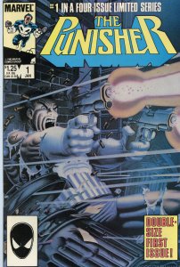 The Punisher #1 Direct Edition (1986) Limited Series Comic Book VG+ 4.5
