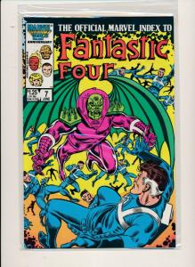 MARVEL set of 12- OFFICIAL INDEX TO FANTASTIC FOUR #1-#12  VF/NM (PF740) 