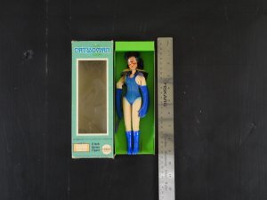 MEGO CATWOMAN-BATMAN ACTION FIGURE IN ORIGINAL BOX-1973-DC COMICS-RARE FN