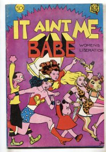 It Ain't Me Babe 1970  All woman-Rare Underground Comix-comic book