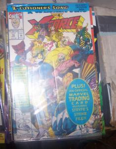 X-Force #16 (Nov 1992, Marvel) x-cutioners song pt 4 greg capullo+BAGGED W/ CARD