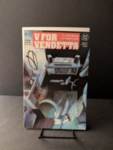 V for Vendetta #2 David Lloyd Cover (1988)