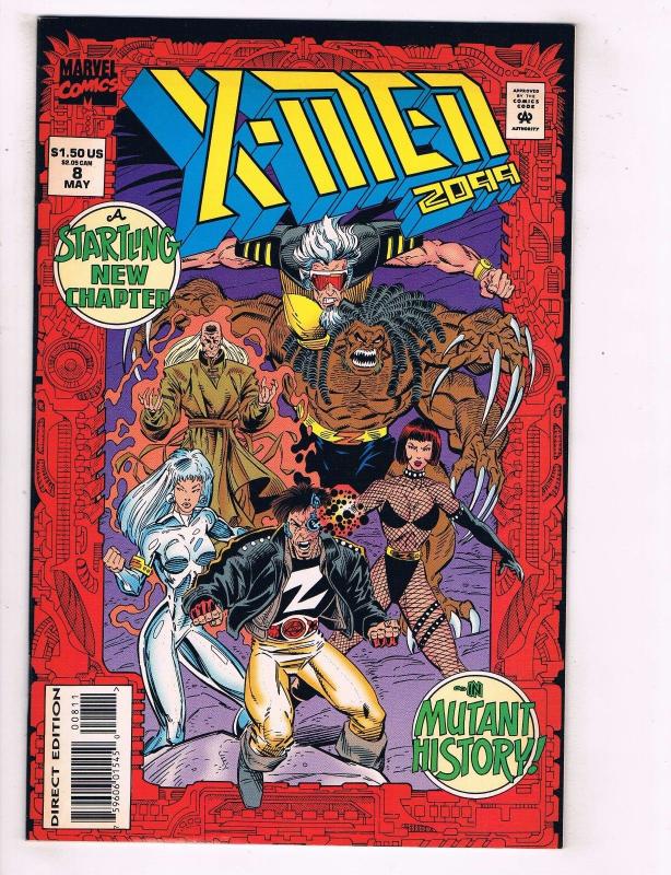 X-Men 2099 # 8 NM 1st Print Marvel comic Book Wolverine Storm Gambit Hulk HJ2