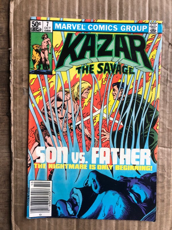 Ka-Zar the Savage #7 (1981)