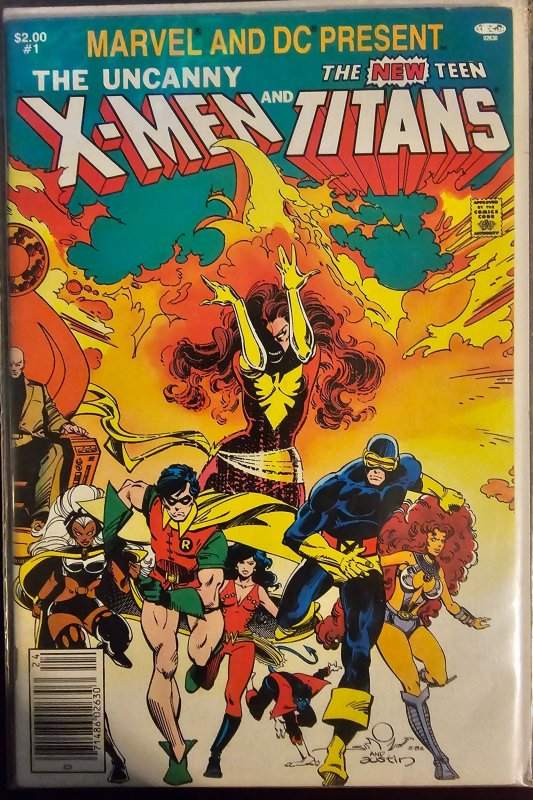 Marvel and DC Present featuring The Uncanny X-Men and The New Teen Titans (1982)