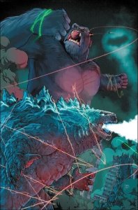 (2024) JUSTICE LEAGUE VS GODZILLA VS KONG #7 1:25 MIKEL JANIN VARIANT COVER