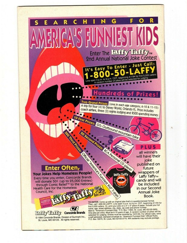 AVENGERS #374 (VG) WANDA!! 1994