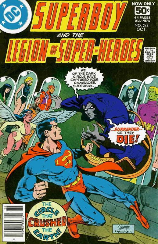 Superboy and the Legion of Super-Heroes #244 FN; DC | save on shipping - details