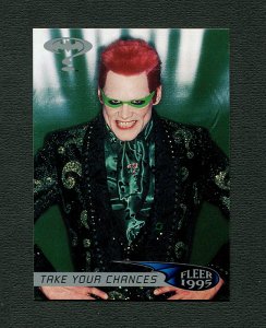 Batman Forever Card #21 ( Mint ) / Jim Carry / 1995 Fleer