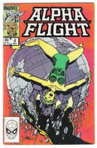 Alpha Flight #4 Direct Edition (1983)