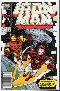 Iron Man #215 (1987) Iron Man