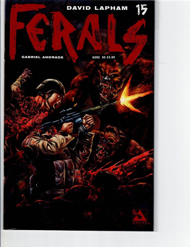 Ferals #15 Gore Cover (2013)