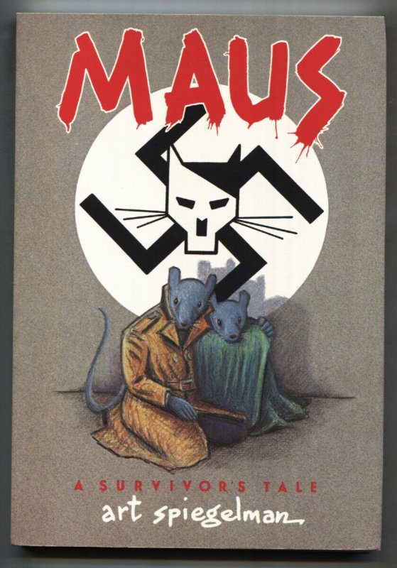 Maus: A Survivors Tale by Art Spiegelman-First edition-Pantheon 1986