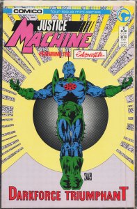 Justice Machine featuring The Elementals #3 (1986) Elementals