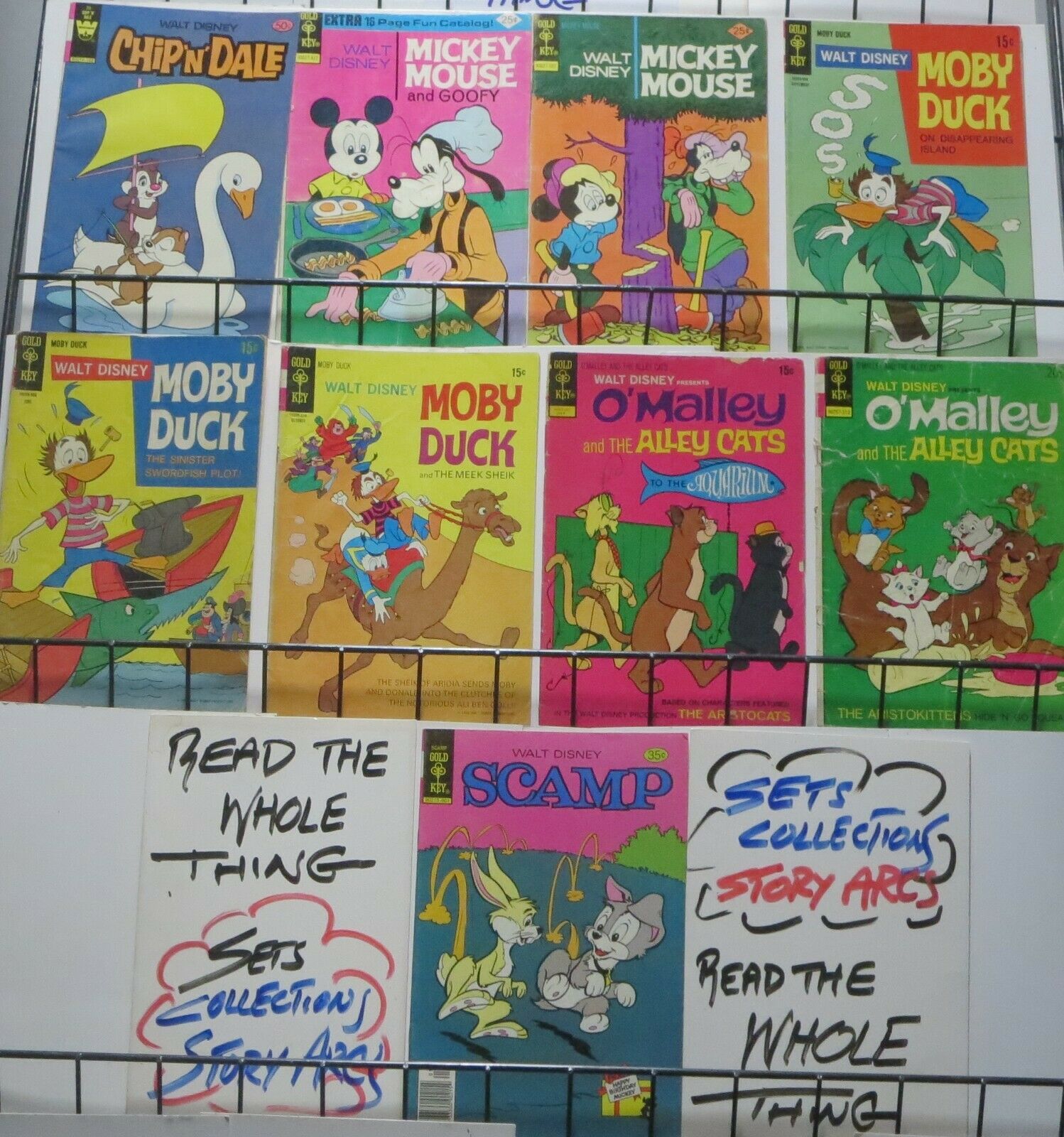 DISNEY COMICS COLLECTION! 9 BOOKS! Dell/Gold Key/Whitman! GOOD (G) Mickey  Mouse | Comic Books - Bronze Age, Gold Key, Mickey Mouse, Cartoon Character  / HipComic