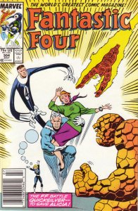 Fantastic Four (Vol. 1) #304 (Newsstand) FN ; Marvel | Quicksilver