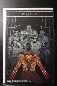 Return of Wolverine #4 Declan Shalvey Variant (2019)