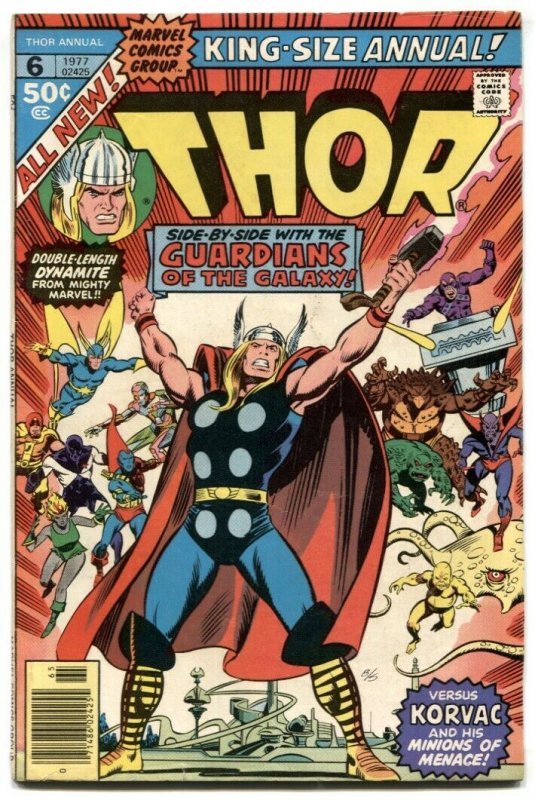 Thor Annual #6-Guardians of the Galaxy -KORVAC- VG/F