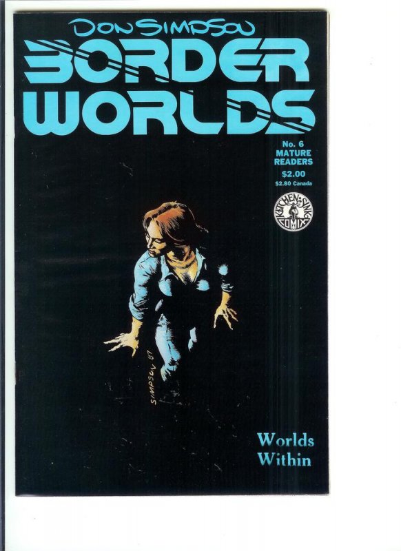Border Worlds,  #6 - Copper Age - June,. 1987 (VF/NM)