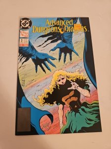 1989 Advanced Dungeons & Dragons 3 4 5 store sticker Fine