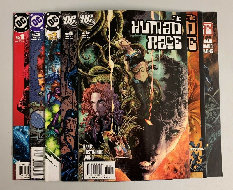 Human Race #1-7 Set (DC 2005) 1 2 3 4 5 6 7 Ben Raab (8.5+) 