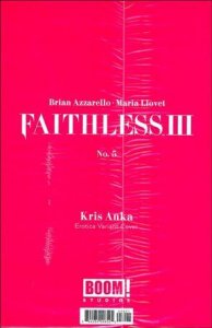 Faithless III 5-B Kris Anka Polybagged Erotic Cover VF/NM