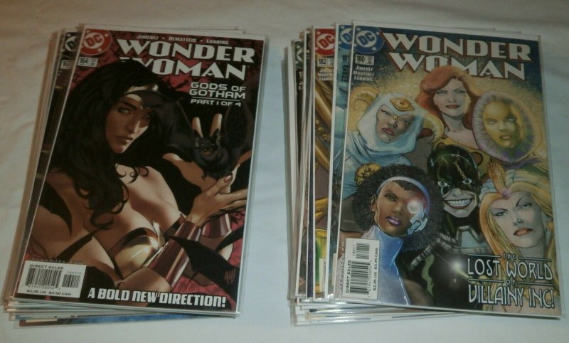 Wonder Woman V2 #164-194 Jimenez/Simonson run 100% complete lot of 34 Hughes 184