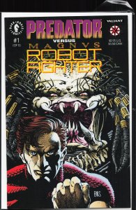 Predator vs. Magnus Robot Fighter #1 (1992) Predator
