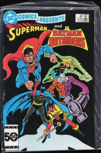 DC Comics Presents #83 Direct Edition (1985) Batman and the Outsiders