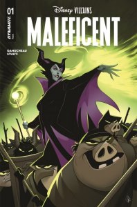 Disney Villains Maleficent #1 Cover C Robert Quinn Var