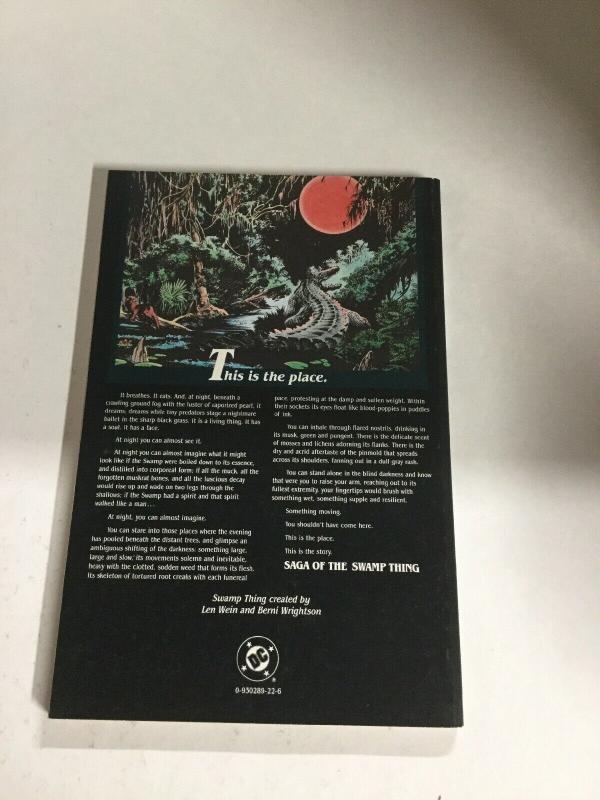 Saga Of The Swamp Thing First Print Nm Near Mint DC Comics SC TPB