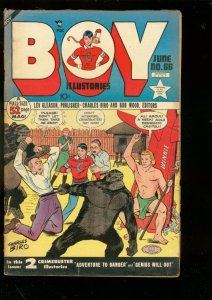 BOY COMICS #66 1951-CHARLES BIRO-CRIMEBUSTER-GORILLA CV VG