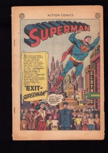 Action Comics #161 - Superman, Tommy Tomorrow, Congo Bill & Vigilante (0.3) 1951