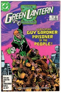 Green Lantern #205 Guy Gardner Copper Age DC