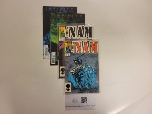 4 Marvel Comics #9 11 Infinity + #6 8 Nam 24 TJ25