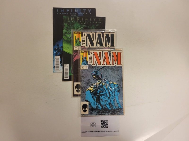 4 Marvel Comics #9 11 Infinity + #6 8 Nam 24 TJ25