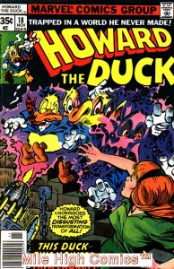 HOWARD THE DUCK (1976 Series)  #18 Near Mint Comics Book