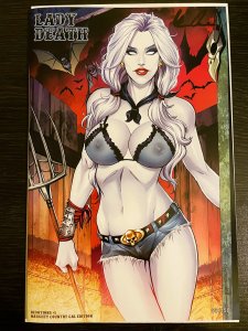 LADY DEATH #1 DEVOTIONS NAUGHTY COUNTRY GAL EXCLUSIVE SIGNED COA LTD 150 NM+