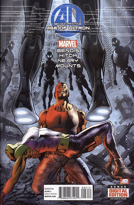 AGE OF ULTRON (AVENGERS) (2013 Series) #3 2ND PRINT Very Fine Comics Book