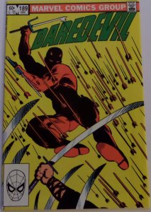 Daredevil #189 (Dec 1982, Marvel), VFN-NM condition, Death of Stick