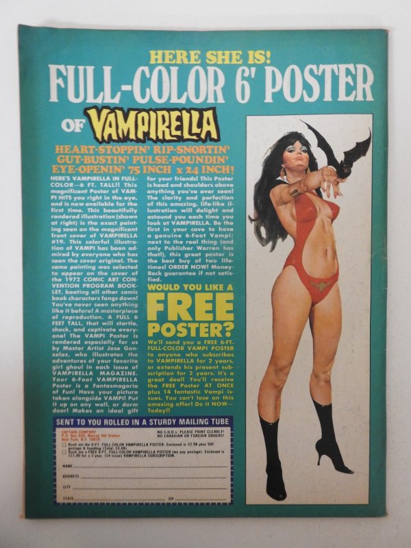 Creepy #49 (1972) VG+ Condition! Moisture stain