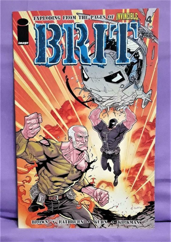 Invincible Bruce Brown BRIT #1 - 4 Cliff Rathburn (Image, 2007)! 