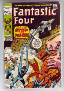 Fantastic Four #114 (Sep-71) FN/VF Mid-High-Grade Fantastic Four, Mr. Fantast...