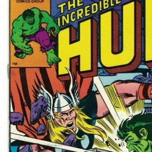 Incredible Hulk, The #255 VF/NM; Marvel | versus Thor (Donald Blake)