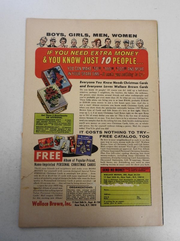 Strange Tales #160 (1967) VG- Condition 1 in tear bc, tape pull bc