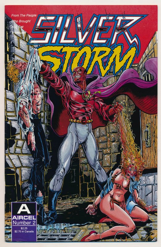 Silver Storm (1990 Aircel) #1-4 VF/NM Complete series