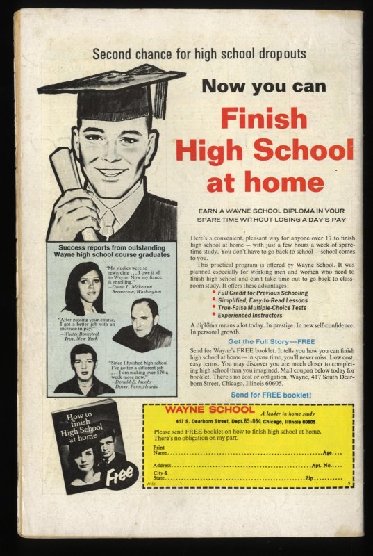 Weird Suspense #3 VG 4.0 the Tarantula!