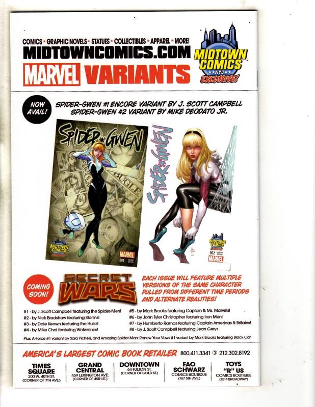 Gwenpool Holiday Special #1 NM 1st Print Variant Cover Marvel Comics MIDTOWN MK5