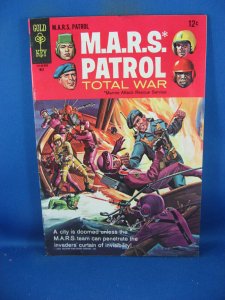 MARS PATROL TOTAL WAR 5 F  1968 GOLD KEY